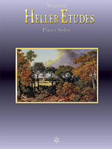 Selected Heller Etudes piano sheet music cover